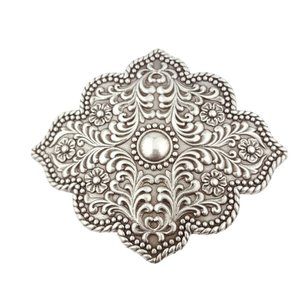 Western Style Floral Shape Belt Buckle